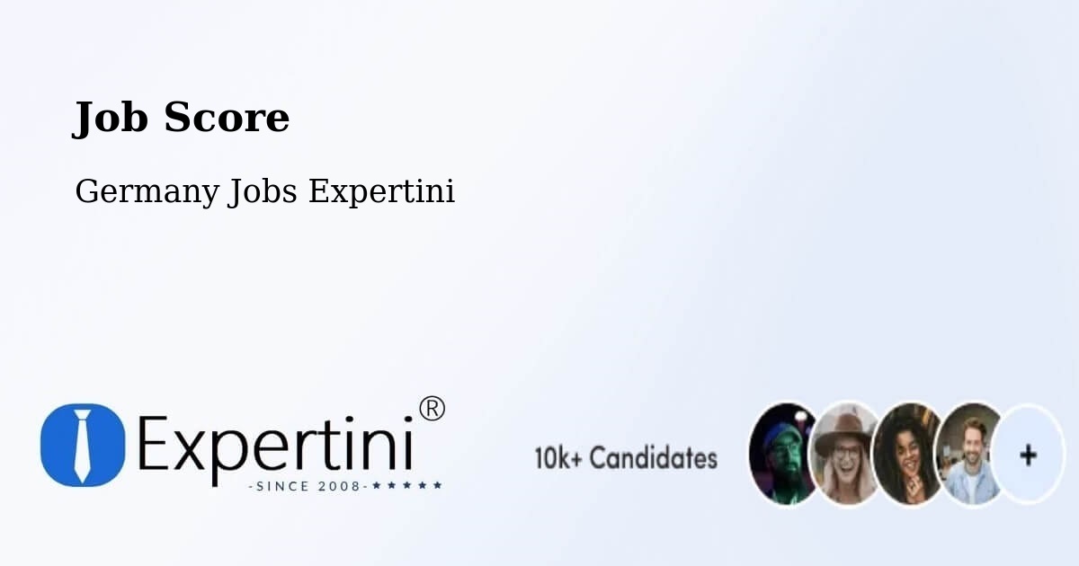 Job Score & Job Description Score Tool – Edderitz - Germany Jobs Expertini